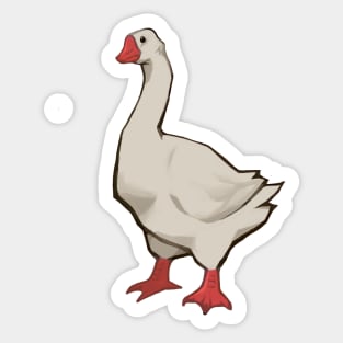 The classic goose Sticker